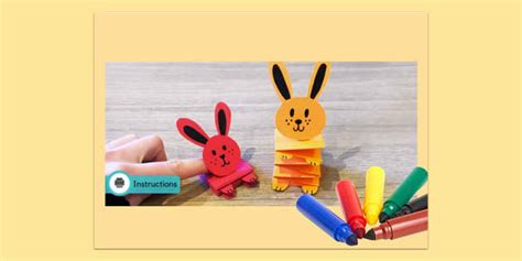 Origâmi de Coelho para o Ano Novo Chinês 2023 - Twinkl