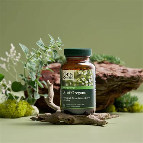 Oil of Oregano Capsules: Vegan Ancient Remedy: Gaia Herbs®