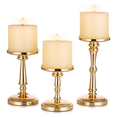 Modern Pillar Candle Holders