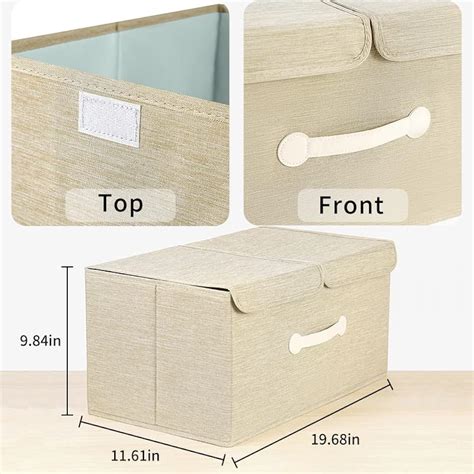 MOAOSO Storage Bins with Lids,Large Collapsible India | Ubuy