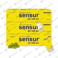 SENSUR OIL 10 ML Price, Uses, Side Effects & Substitutes | Medkart