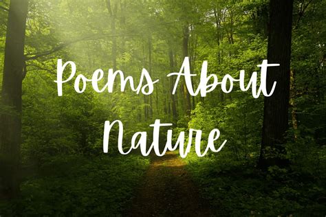 Nature Poems 的图像结果