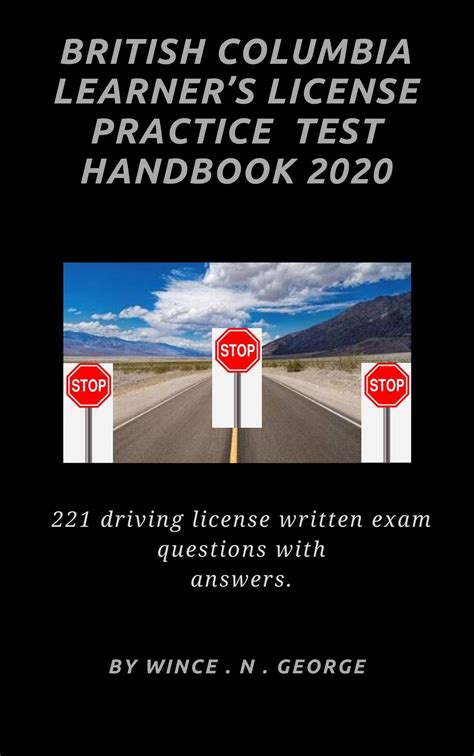 Buy British Columbia learner’s license practice test handbook 2020: 221 ...