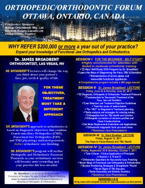 Fillable Online Business Profile - for - Rideau Orthodontic Mfg Ltd ...