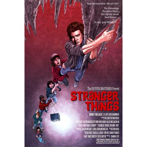 POSTER WALLAH Stranger Things Poster for Home Office and Student Room ...