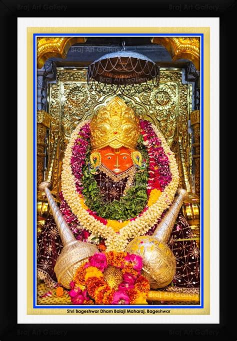 Braj Art Gallery Bageshwar Dham Balaji Maharaj Shringaar Darshan Photo ...