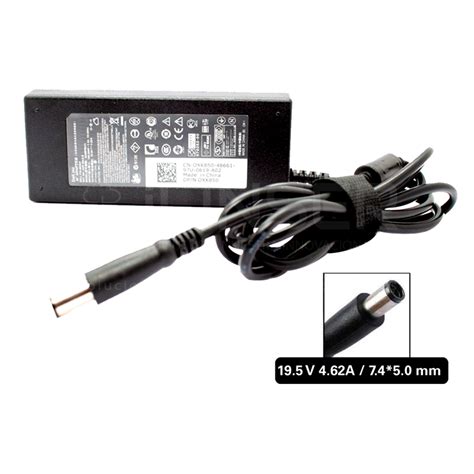 Cargador Dell 90W 19.5V 4.62A 7.4 X 5.0mm *Original* Punta Aguja - iLinser