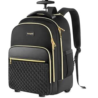 Arcoyard Rolling Backpack Carry On Luggage For Adults With Wheels, 45L ...