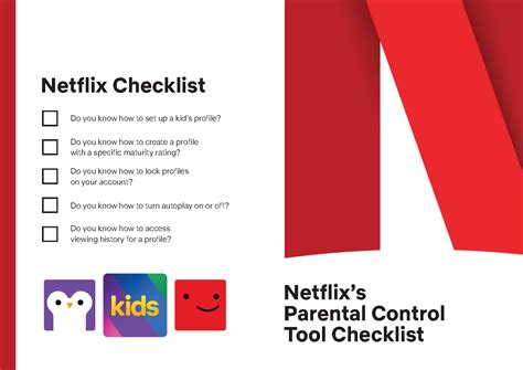 Netflix Parental Controls Checklist - Family Online Safety Institute