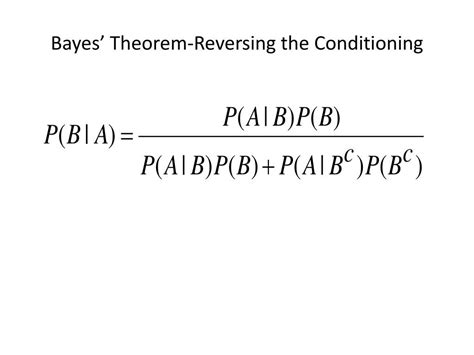 Image result for Conditional Probability Inverses