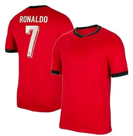 Portugal Football Regular Fit Jersey-Portugal Ronaldo Regular Fit ...