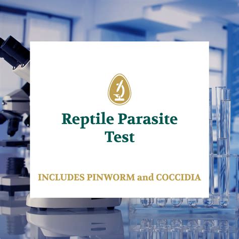 Reptile Parasite Test