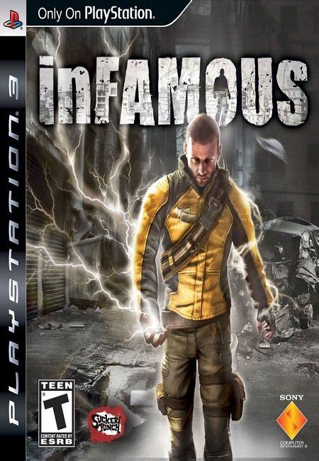 Image result for Infamous PS3 Cover