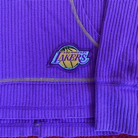 LOS ANGELES LAKERS WOMEN'S PULLOVER HOODIE BY 4HER... - Depop