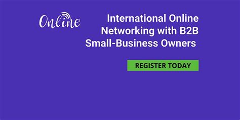 International Online Networking with B2B Small-Business Owners ...