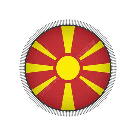 North Macedonia Flag Vector, North Macedonia, Flag, North Macedonia Day ...