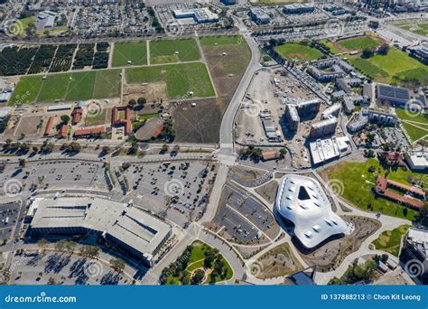 Aerial Plan View of the Cal Poly Pomona Campus Stock Image - Image of ...
