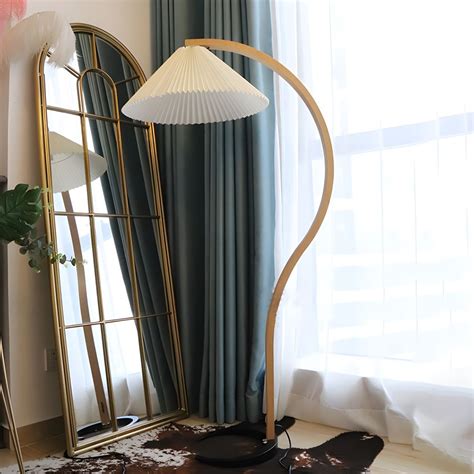 Modern Simple Floor Lamp Household Fabric Floor Light for Living Room ...