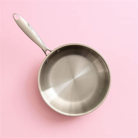 Tri-Ply Stainless Steel Frying Pan – Heavy Duty & Induction Compatible ...