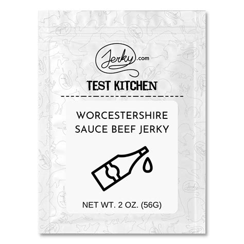 Test Kitchen - Worcestershire Sauce Beef Jerky – Jerky.com