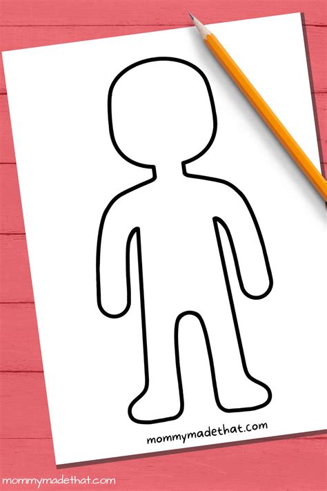Template Of Person