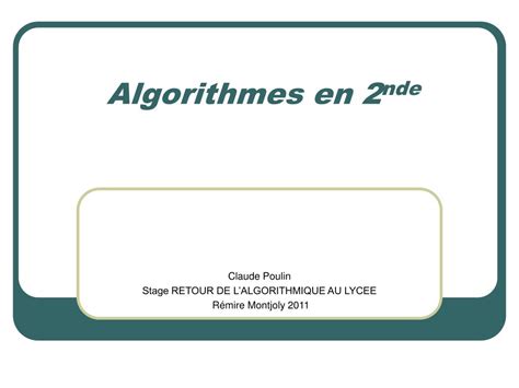 Image result for Algorithme 2