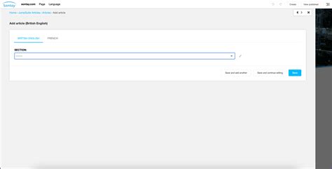 How to create an article- Back end - Support articles - JUMP Suite