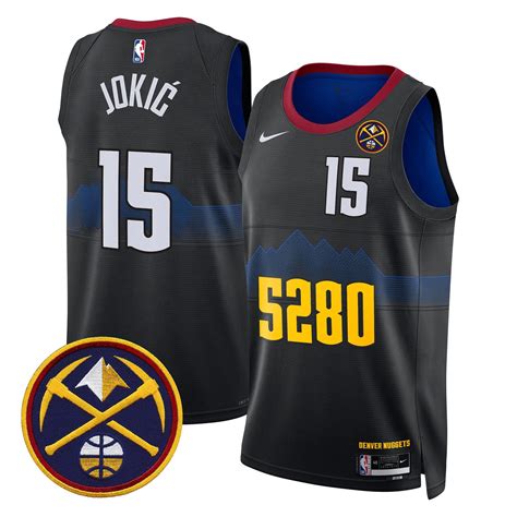 Nikola Jokic Men’s Denver Nuggets Swingman 5280 City Jersey – All ...
