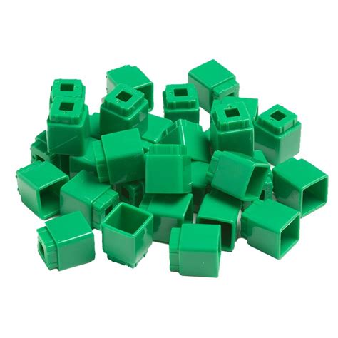 Buy Didax Educational Resources Unifix Cubes, Green, Set of 100 Online ...