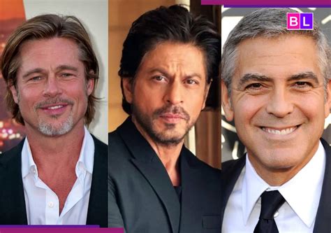 Shah Rukh Khan beats Brad Pitt, George Clooney, Robert De Niro to ...