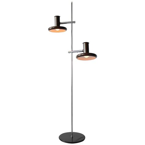 Fog and Mørup Optima Dark Brown Floor Lamp Mid-Century Modern, 1960s ...
