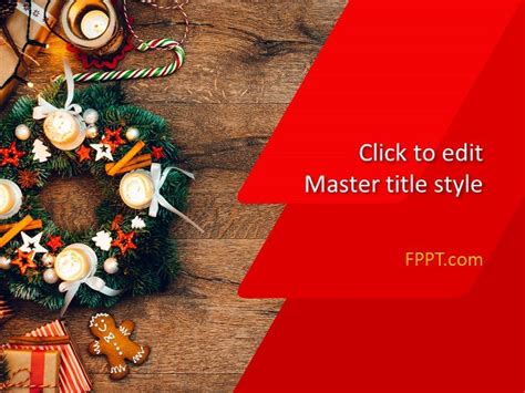 Free Red Christmas PowerPoint Template - Free PowerPoint Templates