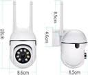 Cxoen 4MP WiFi Smart CCTV Camera with PTZ Control & Alarm Notification ...
