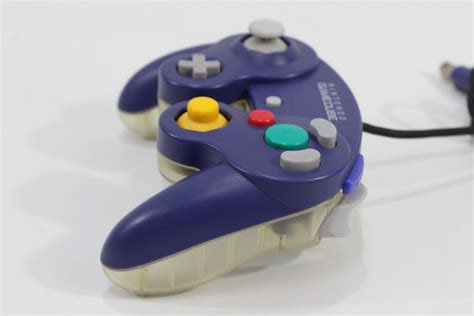 Official Nintendo Gamecube Controller Indigo Purple x Clear GC (B ...