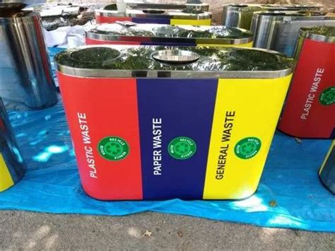 Stainless Steel Dustbins - Round SS Bin Manufacturer from Bengaluru