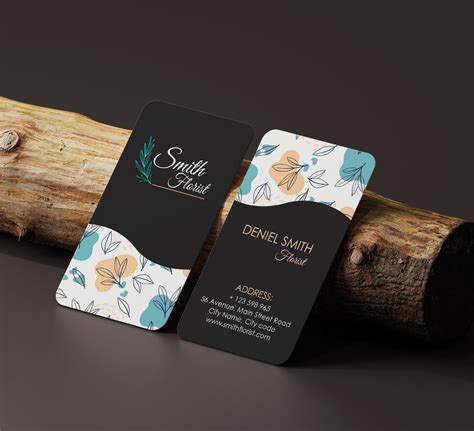 Solution for business related Rounded Corners Business Cards - Vertical ...
