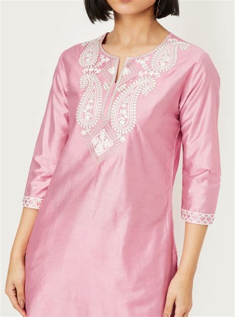 Buy Women Embroidered Straight Kurta Set Online at just Rs. 1699.0 ...