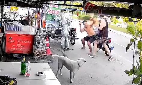 Brit 'attacks shopkeeper and teen in front of family' in Thailand