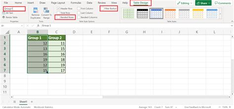 Image result for Pooled Variance Excel