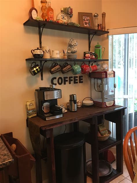 Creating The Perfect Home Coffee Station Table - Coffee Table Decor