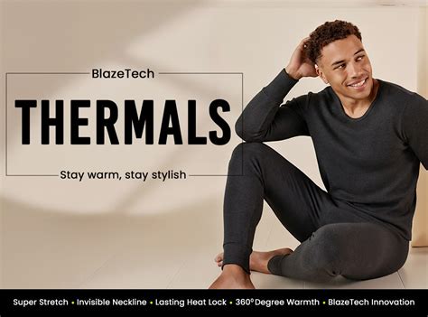 Buy Winter Innerwear & Thermals Online | Best Base Layers for Cold Weather