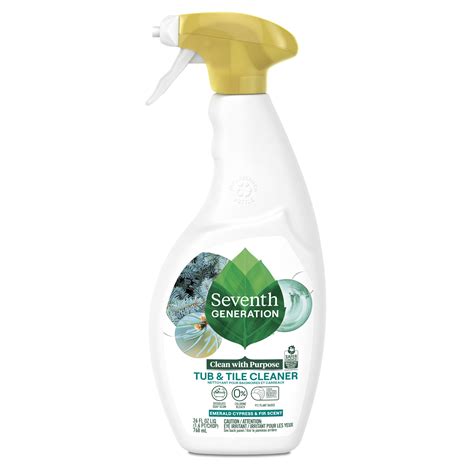 Seventh Generation Tub and Tile Cleaner Emerald Cypress & Fir - SmartLabel™