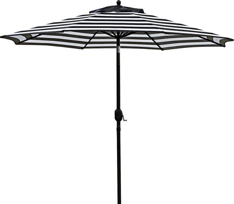 Sunnyglade 9' Patio Umbrella Outdoor Table Umbrella with 8 Sturdy Ribs ...
