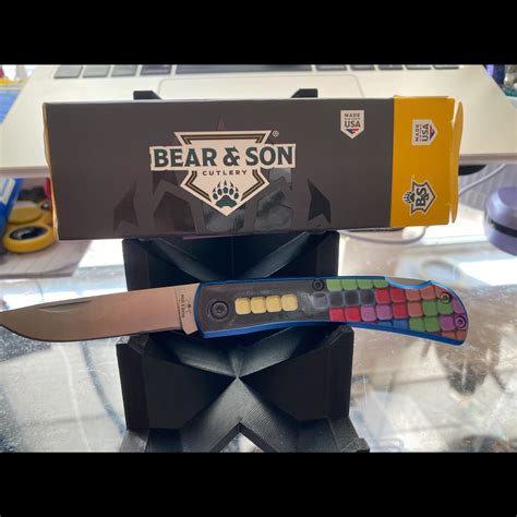 Bladebinge - Bear And Son Cutlery New TETRIS Theme Model, U137LBLTRS