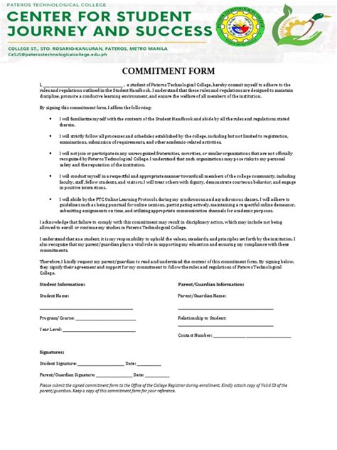 Engineering Team Commitment Form 的图像结果