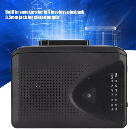 Buy GOWENIC Portable Cassette Players Recorders, Walkman Cassette Tape ...