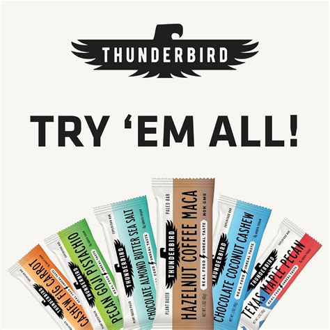 Buy Thunderbird Energetica Energy Bars, Bar Chocolate Almond Butter Sea ...
