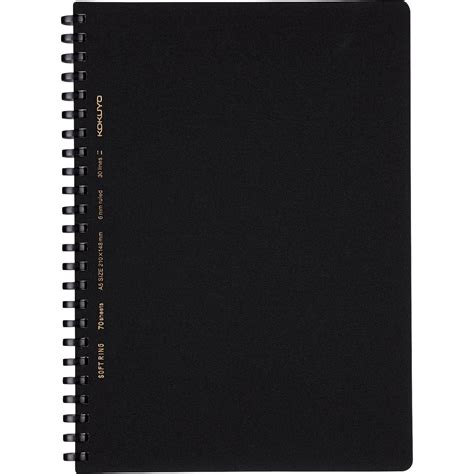 Kokuyo Soft Ring Notebook, Business, 70 Sheets, blk : Amazon.in: Office ...