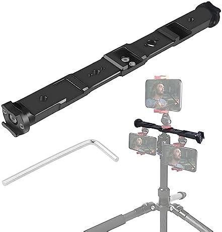 10.2" Cold Shoe Extension Bar, 360° Rotatable Extension Bracket Cold ...