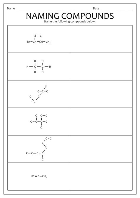 Naming Alkenes Practice With Answers Alkene Nomenclature Exa